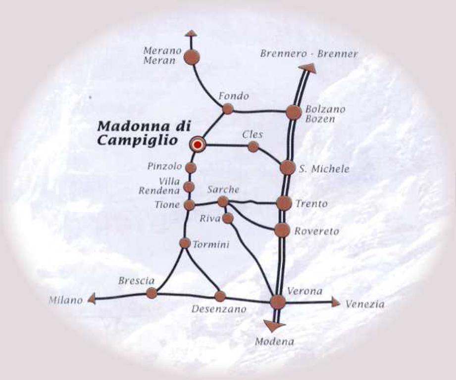 Campiglio Bilocale Monte Spinale Apartman Madonna Szoba fotó